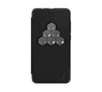 WIKO WKPRFIBK3740, CUSTODIA per Lenny 4 Plus ,Nero