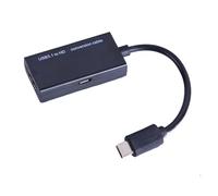 WIKRQIHL Adattatore USB Tipo C a HDTV, Cavo convertitore da USB C 3.1 Maschio a Display HD for Tablet Android MHL