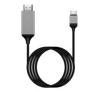 WIKRQIHL Cavo HDTV USB3.1 4K Compatibile con Tipo C a HDMI for Telefono Android for collegare la TV a Un Dispositivo con Lo Stesso Schermo, Cavo da 2 m