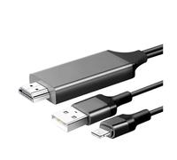 WIKRQIHL Cavo Video, Compatibile con iPhone, 14 13 12 11 PRO Max, iPad Mini, Adattatore convertitore AV Digitale for TV Compatibile con HDMI, proiettore 4K HD(C1)