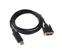 WIKRQIHL Hannord DisplayPort DP a DVI Adattatore Cavo di Collegamento Linea di conversione 1,8 M FHD for Desktop Laptop PC TV Monitor proiettore