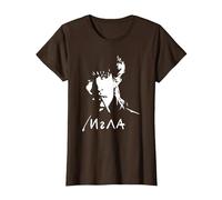 Wiktor Zoi Rock Musicista Russia Cinema Maglietta, Donna, Marrone, M