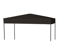Wilafury Copertura per Carrozza, Tenda da Giardino Portatile a Spinta per Esterni, Copertura per Pioggia e Sole con Design Anti-cedimento, per carro Nera