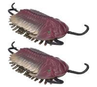 Wilafury Modello Trilobite da 2 Pezzi, Figure realistiche di Animali marini dell'Oceano, Giocattolo educativo Realistico simulato per l'apprendimento e la Raccolta dei Bambini