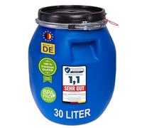 Wilai, barile/botte con coperchio, 30 litri