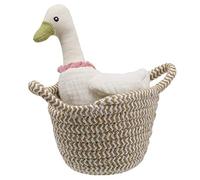 Wilberry Animali domestici in Cestini Peluche, Bianco