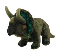 Wilberry Large Triceratops Soft Toy - NHM Dinosaur Collection - Lifelike Plush w
