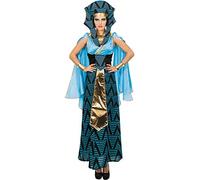 Wilbers Costume da donna egiziano, taglia 48, colore: blu