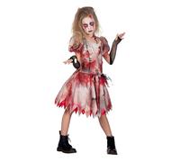 WILBERS & WILBERS 3561 - Spaventoso vestito di Halloween per ragazze, macchiato di sangue, costume horror, zombie
