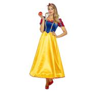 WILBERS & WILBERS 4841 - Principessa delle fiabe, elegante abito lungo in morbido tessuto, costume di carnevale da donna