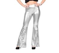 WILBERS & WILBERS - Leggings Svasati Metallizzati da Donna