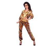 WILBERS & WILBERS - Tuta da ginnastica da donna | 2 pezzi con giacca e pantaloni, tuta da jogging, stile anni '80/'90, costume per il Carnevale
