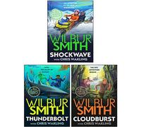 Wilbur A. Smith 3 Books Collection Set (Cloudburst, Thunderbolt, Shockwave)