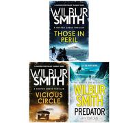 Wilbur Smith Hector Cross Series 3 Books Collection Set (Those in Peril, Vicious Circle & Predator)