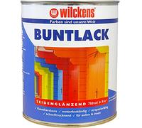 Wilckens 10751000050 RAL 5010-vernice brillante universale a base di resina, 750 ml, colore: blu, blu, 10751000050