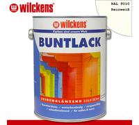 Wilckens 2,5 L Vernice Lucida Satinata RAL 9010 Bianco Puro Interno E Esterno
