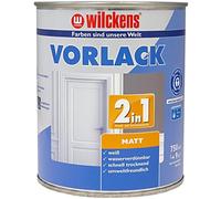 Wilckens 2 in 1 Vorlack, 750 ML, Matt Bianco 12191000050