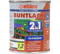 Wilckens 2 in1 Smalto Colorato lucido, RAL 7035 Grigio Chiaro, 125 ML 10473500010