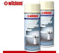 Wilckens 2 x 400 ML Termosifone Vernice Spray Lucida Bianco Crema