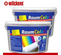 Wilckens 2 x 5 L Raumcolor Kunststoff-Dispersionsfarbe Innenwandfarbe Samtgrau