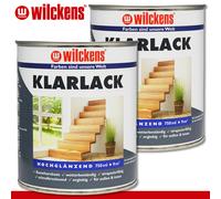 Wilckens 2 X 750 ML Vernice Lucida Per Interni E Esterni Vernice Speciale