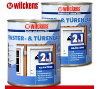 Wilckens 2 X 750 Ml Vernice Per Porte E Finestre 2in1 Lucida Vernice Spray