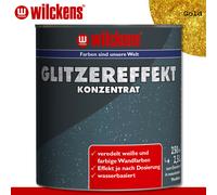 Wilckens 250ml Effetto Glitter Concentrato IN Oro Argento Arcobaleno per