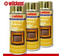 Wilckens 3 X 400 Ml Spray Effetto Oro Lucido