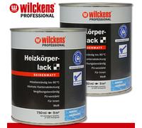 Wilckens Professionale 750 ML Vernice Del Radiatore Opaco Effetto Seta Bianco