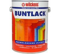 Wilckens 2,5 L Vernice Variopinta Lucida Ral 3000 Rosso Fuoco Interno &