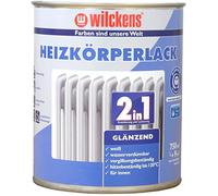 Wilckens Vernice per radiatori 2 in 1, bianco lucido, 750 ml