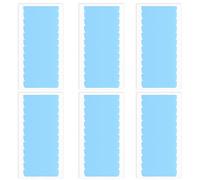 wilcractk Biadesivo Extension Capelli Adesivo Doppio Lato Impermeabile Antisudore Confezione da 72 Pezzi Colore Blu Ideale per Parrucche Protesi Capillari e Uso Professionale