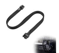 wilcractk Cavo di alimentazione GPU a 8 poli da maschio ATX a 6+2 maschio PCIe, cavo PCIE per Be Quiet, alimentatore da 8 pin (6+2) - 60 cm, compatibile con Thermaltake ARESGAME, 8 pin a 6+2PIN