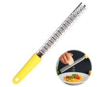 wilcractk Grattugia per Formaggio in Acciaio Inox - Grattugia Fine per Formaggio, Cioccolato, Limone - Ideale per la Cucina e la Pasticceria di Tutti i Giorn