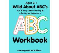 Wild About ABCs: Fun & Easy Letter Tracing & Coloring for beginners