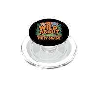 Wild About - Animali della giungla di prima elementare, per ragazze e ragazzi PopSockets PopGrip per MagSafe