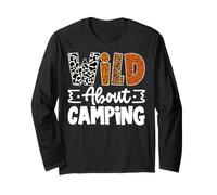 Wild About Fishing Adventure Fisherman Outdoor Sport Lover Maglia a Manica