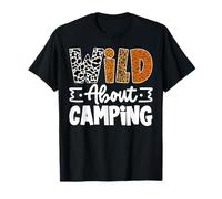 Wild About Fishing Adventure Fisherman Outdoor Sport Lover Maglietta