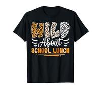 Wild About School Launch Sarcastic Back to School Humor Maglietta
