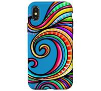 Wild and Fun - Vortici di colore dal design unico Custodia per iPhone X/XS