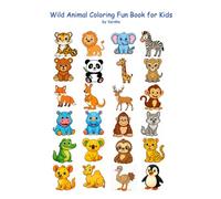 Wild Animal Colouring Book