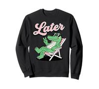 Wild Animal Crocodile Funny Alligator Later Gator Felpa