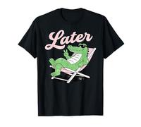 Wild Animal Crocodile Funny Alligator Later Gator Maglietta