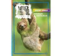 Wild Animal Kingdom Coloring Activity Book
