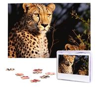 Wild Animal Leopard Jigsaw Puzzle 1000 pezzi in legno puzzle personalizzato immagine puzzle puzzle personalizzato per matrimonio adulto