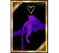 Wild Animals Collection - Cats: Neon Edition - cover 5: A4 notebook 64 pages squared