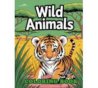 Wild Animals Coloring Book