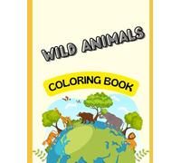 Wild Animals Coloring Book