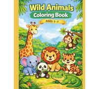 Wild Animals Coloring Book