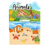 Wild Animals: Coloring Booklet